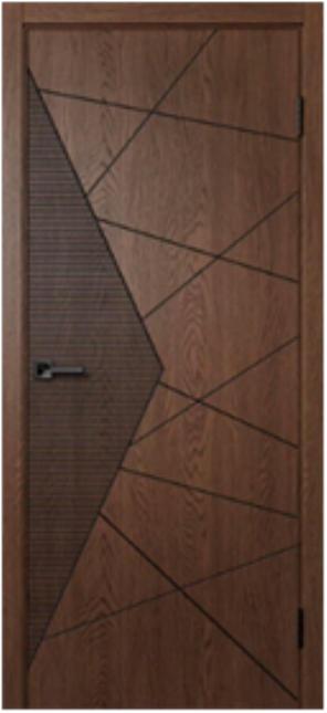 Межкомнатная дверь Синди-2 текстурированный  орех